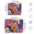 thumbnail image 5 of Yayeee Dish Drying Mat for Kitchen Counter Ultra Absorbent Easy Clean Pad 24x18", Colorful Painted Flowers Pattern, 5 of 7