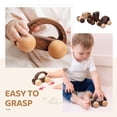 thumbnail image 3 of 3 piezas de juguetes de madera para bebés, juguetes de agarre para bebés, juguetes de empuje para coches, juguetes Montessori, vehículos de juguete de madera, #2, 3 of 5
