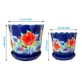 thumbnail image 4 of The Pioneer Woman Heritage Floral Planter, 6 inch, Stoneware, 4 of 5