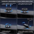 thumbnail image 3 of Soporte magnético para teléfono con succión al vacío, plegable y retráctil, con ventosa y manos libres para automóvil/gimnasio/espejo/superficie lisa, compatible con iPhone, 3 of 9