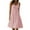 Pink, variant on Summer Dresses for Women 2024 Plus Size Ethnic Style Printed Sleeveless Tank Casual Dress