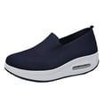 thumbnail image 1 of Womens Rhinestones Glitter Fashion Mesh Walking Shoe Casual Slip-ons Breathable Non-slip Comfortable, 1 of 5