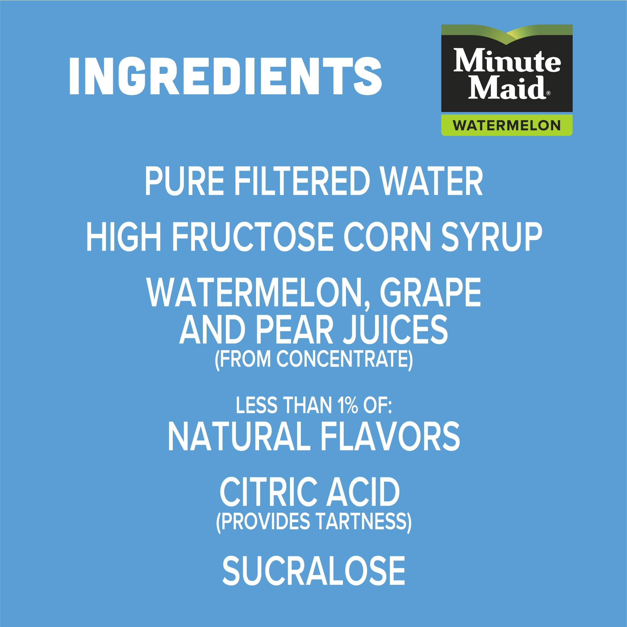 Minute Maid Watermelon Juice Drink Carton, 59 fl oz