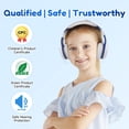 thumbnail image 2 of Auriculares Bluetooth EarFun K2 Kids con límite de volumen naranja, 2 of 7