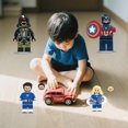 thumbnail image 4 of Set de 18 Figuras de Bloques de Construcción de Superhéroes, Animales y Fantasía, Minifiguras de ABS para Niños y Coleccionistas, 4 of 10