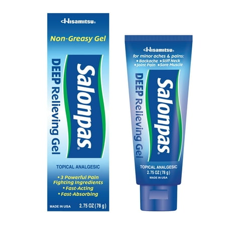 Salonpas Deep Relieving Gel, 2.75 oz (78g)