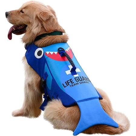 Adjustable Dog Life Vest Jacket Reflective Preserver Floatation with ...