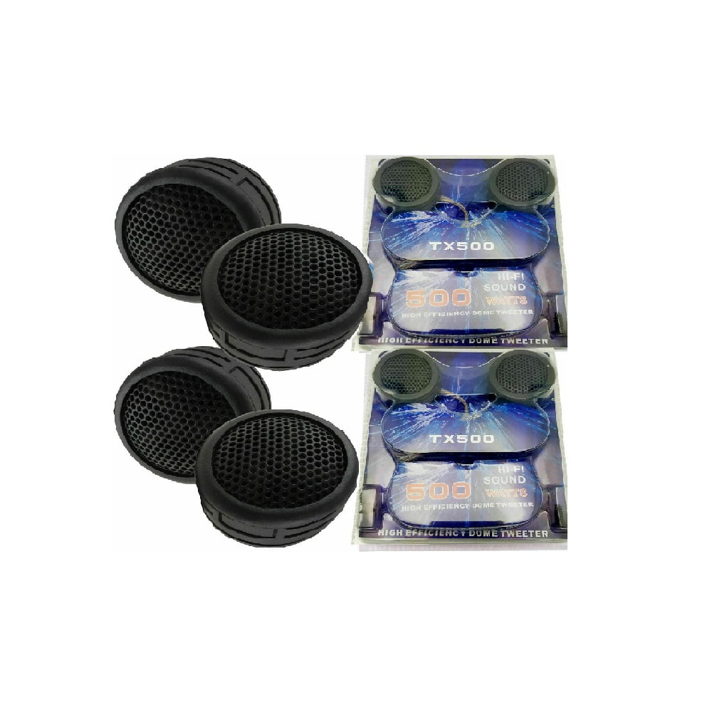 2 Pairs of  New Model 600W Total Super High Frequency Mini Car Tweeters USA Ship 