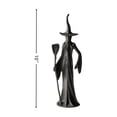 thumbnail image 3 of Sculpted Witch Figurine, Resin Witch Statue Tabletop Decoration, Spooky Gothic Witch Ornament, Halloween Home Decor For Mantel Shelf Desk Party Display Gift, 3 of 7