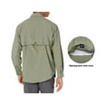 thumbnail image 2 of Little Donkey Andy Men's UPF 50+ UV Protection Shirt, Long Sleeve Fishing Shirt, Breathable and Fast Dry Tea XS, 2 of 6