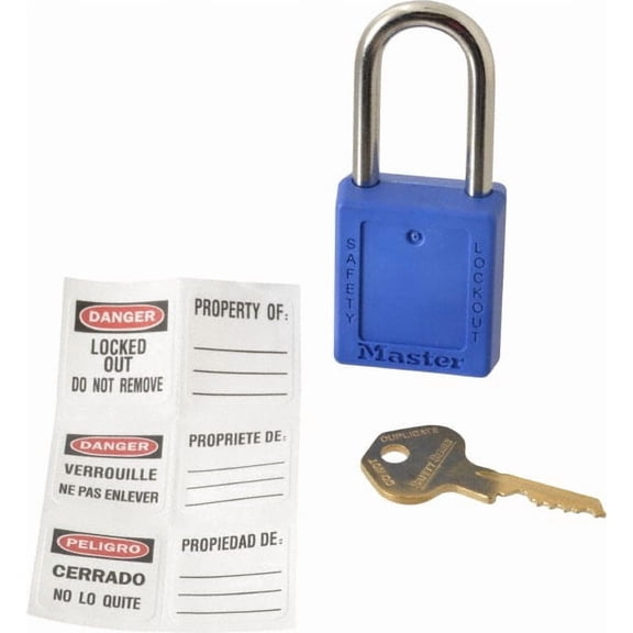 Master Lock Keyed Alike Retaining Key Lockout Padlock