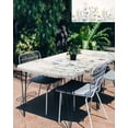 thumbnail image 3 of Vintage Floral Rectangle Tablecloth, Waterproof Elastic Fitted Table Covers for 4 Foot Tables, 24x50inch Decorative Tablecloths for Picnic, Camping, Indoor, Outdoor, Farmhouse Spring Botanical, 3 of 6