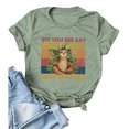 thumbnail image 1 of Pntutb Mujeres Casual Letras Impresión Camisas Manga Corta Suelta Tee tops Túnica Blusa Pntutb Pntutb-2688, 1 of 6