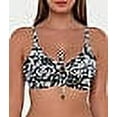 thumbnail image 5 of Printed Kauai Underwire Bralette Bikini Top Swimsuit, 5 of 6