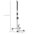 thumbnail image 4 of Soozier Pair of Steel Home Gym Exercise Barbell Rack Holder Free Weight Lifting, 4 of 9