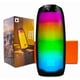 thumbnail image 1 of Bocina Bluetooth Portátil Con Luces Led Rgb Usb Tf Aux - Negro, 1 of 1