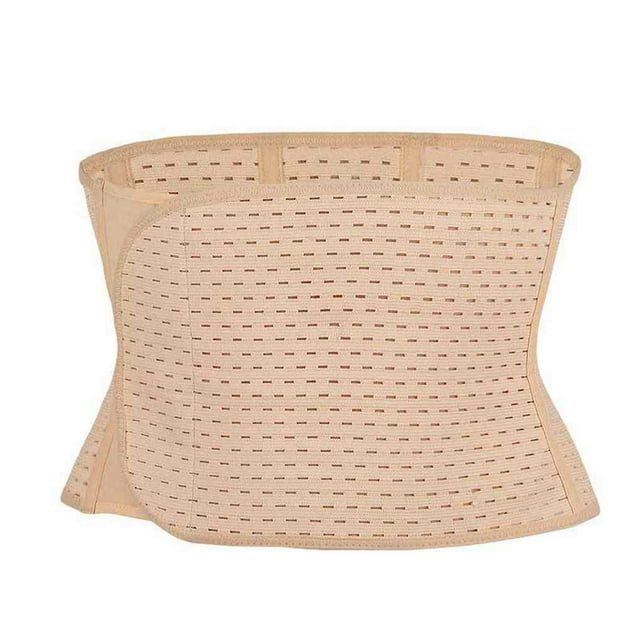 kurtrusly BEST POSTPARTUM POST NATAL MATERNITY ABDOMINAL STOMACH BELLY RECOVERY BELT BAND Beige 1Set