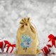 thumbnail image 1 of Cuadros Decorativos Bolsa de regalo de pintura de diamantes Bolsa de tela de caramelo de Navidad de taladro de punto (MBD19) Sywqhk Nuevos Originales, 1 of 1