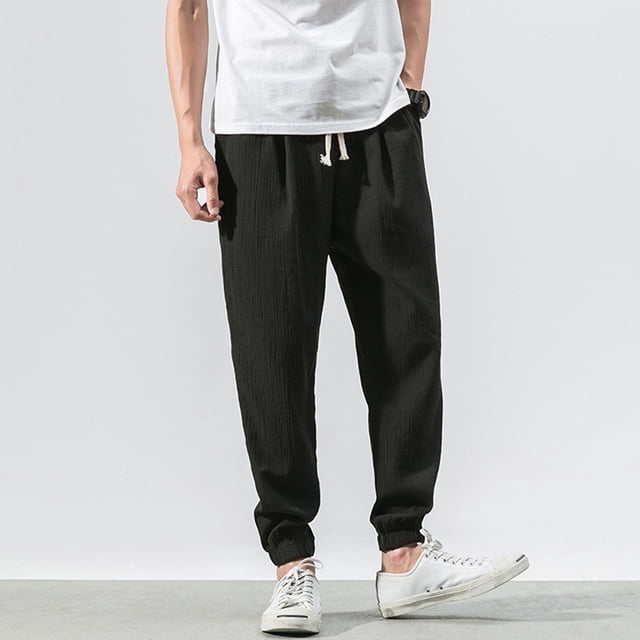 WILLBEST Pantalones Casuales Ajustados para Mujer, Cómodos Pantalones Deportivos Hasta el Tobillo, Pantalones Holgados y elegantes para Uso Diario. Extra Grande