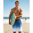 thumbnail image 6 of Justay Story Mens Swim Trunks 9" with 2 in 1 Compression Breathable Liner Zipper Pockets Quick Dry Swim Bathing Suit Summer Beach Shorts, Size S-2XL, 6 of 8