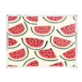 thumbnail image 2 of Acrylic Tray 15.7*11.8*1.9 Inch Transparent Tray Food Tray Tea Cup Tray Serving Trays Cosmetics Storage Kitchen Table Bathroom Sundry Storage Seeded Watermelon, 2 of 7