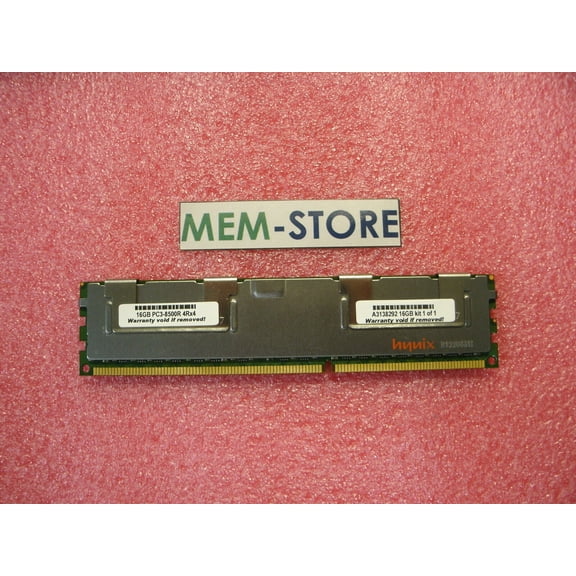 A3138292 16GB (1x16GB) DDR3 1066MHz PC3-8500 RDIMM Memory for Dell PoweEdge R710 (3rd Party)