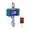 Blue, variant on 1000kg 2200lbs Hanging Crane Scale LCD Backlight Digital Rechargeable Heavy Industrial Hanging Hook Scales with Remote Control