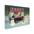 thumbnail image 2 of Trademark Fine Art 'Christmas on Wheels I Light' Canvas Art by Mary Urban, 2 of 3