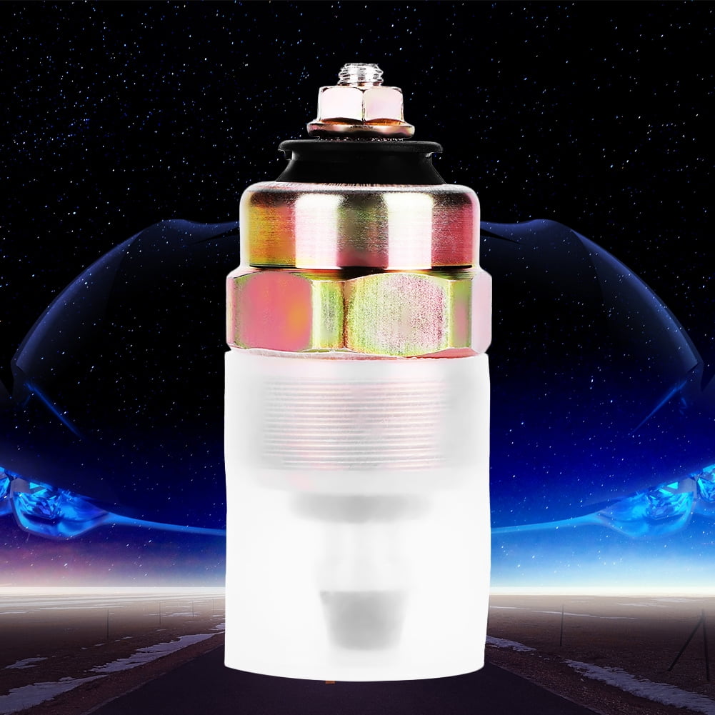 0330001015, Metal 12V Gold Auto Fuel Solenoid Switch Fuel Shutoff