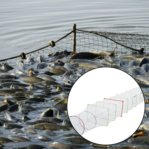 Fishing Folding Mesh Cage Foldable Cages Fishing Net Fish Crabs