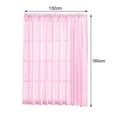 thumbnail image 5 of NIBOLOG Linen Sheer Curtains Semi-sheer Versatile Polyester Luxurious Window Treatment Drapes for Home, 5 of 8