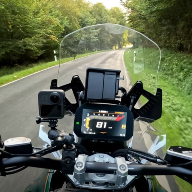 maskred 2pcs/set Pare-Brise Côté Déflecteur Spoiler pour R1300GS R 1300 GS 2024- Fly Screen Pare-Brise Transparent