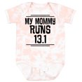 thumbnail image 3 of Inktastic Mommy Runs Half Marathon Boys or Girls Baby Bodysuit, 3 of 5