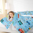 thumbnail image 4 of Homewish Cartoon Car Bedding Comforter Set,Fire Truck Twin Comforter Sets,Traffic Light Bedding Set For Boy,Super Cozy Room Decor Reversible,2 Pieces, 4 of 8
