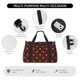 thumbnail image 4 of Disketp Christmas With Character Bolsa de Viaje Tipo Duffle, Bolso de Mano para Fin de Semana para Mujer, Bolsa de Gimnasio Ligera para Hombre, Esencial para Viajes, 4 of 7