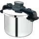 thumbnail image 2 of Olla de Presión Compacta T-fal Easy Acero Inoxidable 8 Litros P3534447, 2 of 5