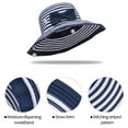thumbnail image 2 of Women Floppy Sun Beach Hats w/ Bow Wide Brim Summer UV Protection Foldable Gardening Hiking Cap by Tirrinia, 2 of 6