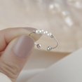 thumbnail image 2 of Anillo Antiansiedad Con Cuentas Para Mujer, Anillo Antiestrés, Anillo Abierto Ajustable Para Niñas Adolescentes Methold AP005759-00, 2 of 6