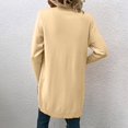 thumbnail image 5 of Vedolay Womens Sweater Slim Fit Zip up Sweater Coat Warm Knit Sweater Beige,XL, 5 of 5