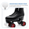 thumbnail image 4 of SWETRACE 2pcs Portable Skate Plugs Rubber White Braking Stability Skating, 4 of 7