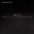 thumbnail image 2 of Unique Bargains 3.3 Borosilicate Glass Stick 11.81' Length 6mm Dia Stir Rod Round for Lab Kitchen Science 10Pcs, 2 of 5