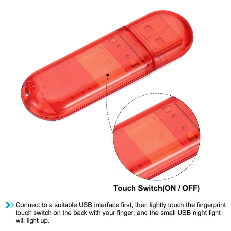 USB Mini LED Touch Light - 3 pack