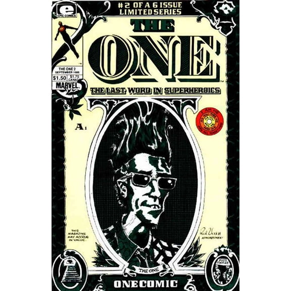 One, The #2 VF ; Epic Comic Book
