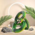 thumbnail image 1 of Figuras de Serpiente de Juguete de Plástico Perfecl Decoración Verde, 1 of 8