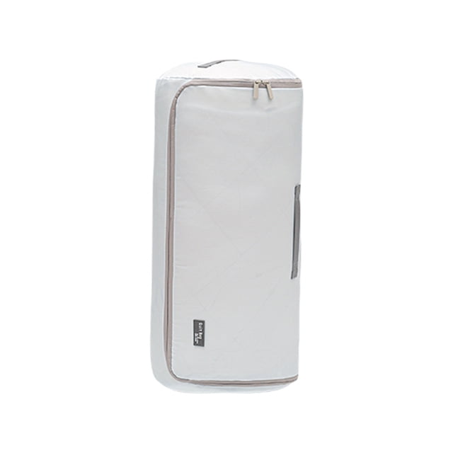 Quilt Storage Bag, Large Capacity Compressible Storage Bag for Clothes, Blankets and Bedding, Moving and Closet Organization Storage Bag with Zipper Closure and Handle^