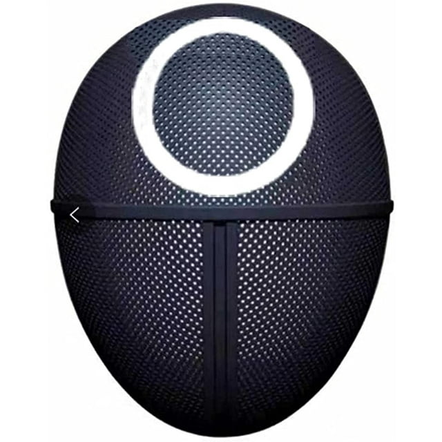 Game Masked Man Masques Réalité Survie Accessoires de Cosplay pour Télé Accessoires de Mascarade d'Halloween, Forme Ronde