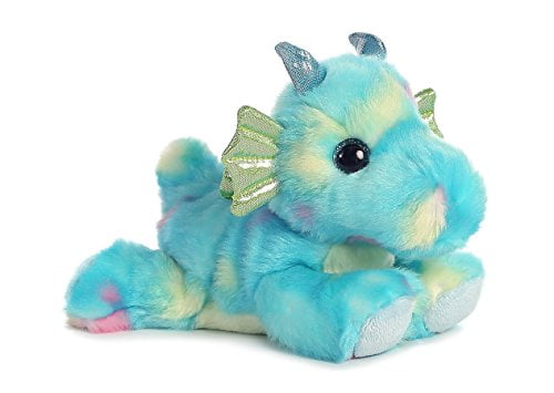 blueberry ripple unicorn bright fancies 7 stuffed animal by aurora plush 16701