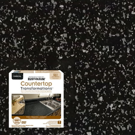 Charcoal, Rust-Oleum Countertop Transformations Kit-258285, 70 oz