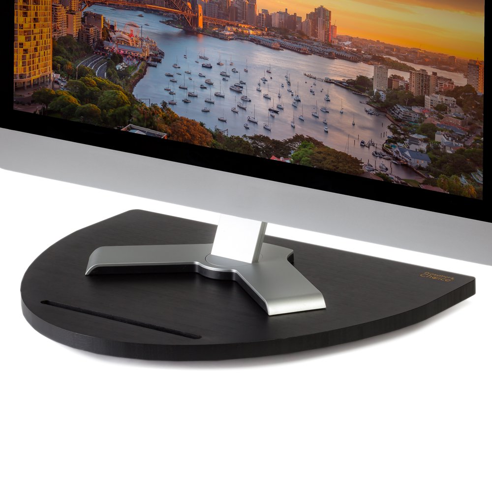 Prosumer's Choice 21" Rotating Bamboo TV Swivel Stand / Lazy Susan