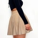 thumbnail image 4 of Falda corta de talle alto con cierre de botones para mujer, 4 of 5